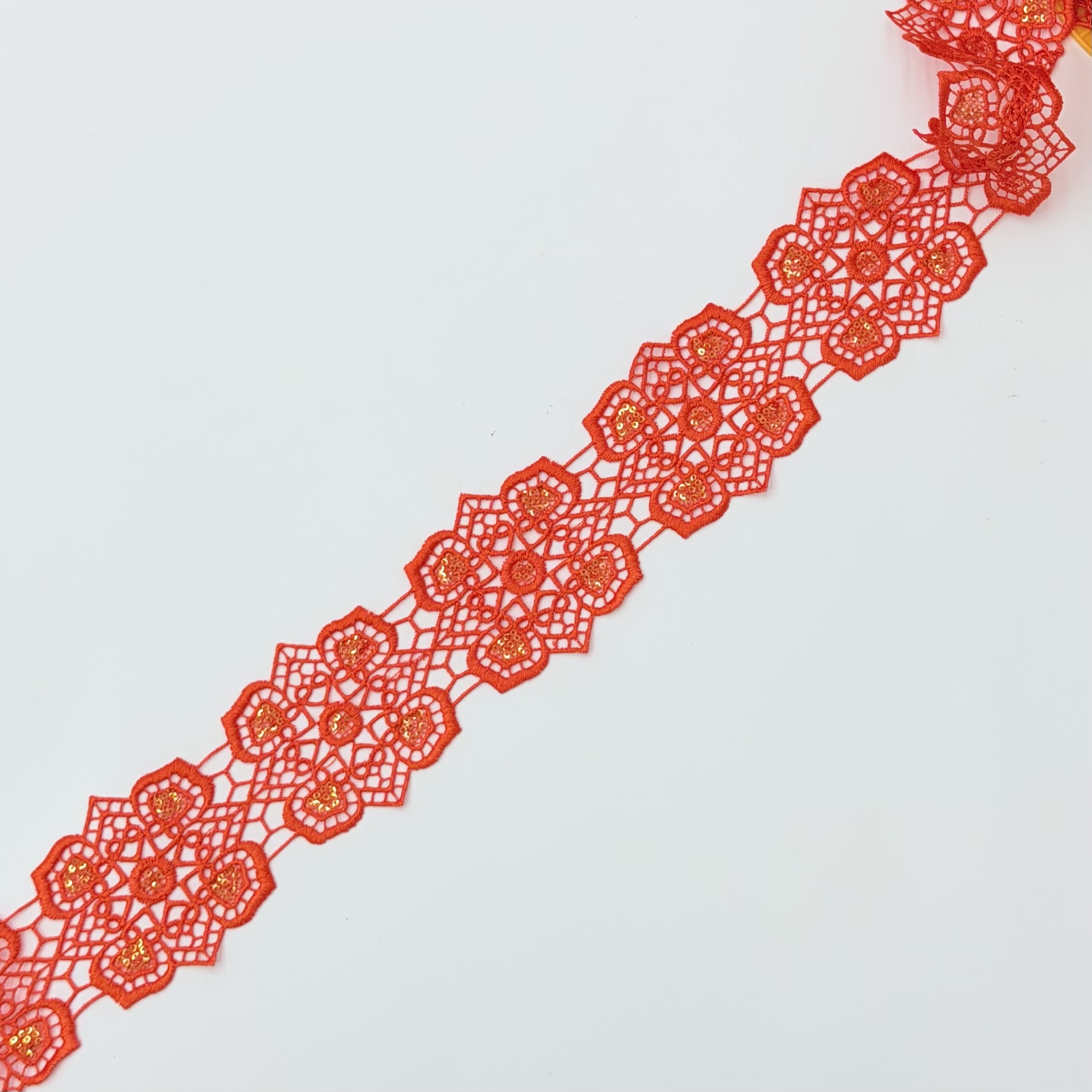 Embroidery lace trim