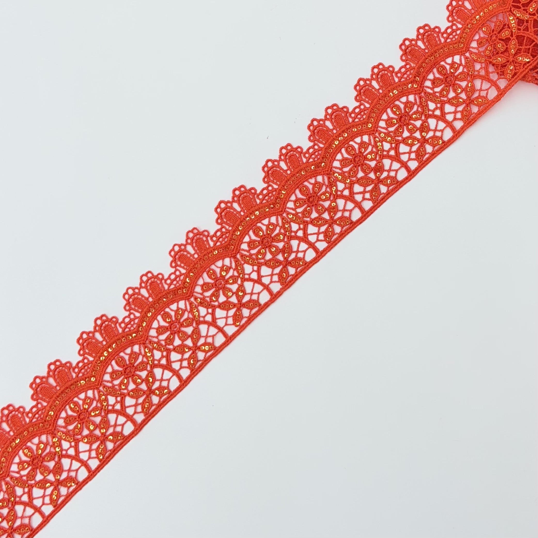 Embroidery lace trim