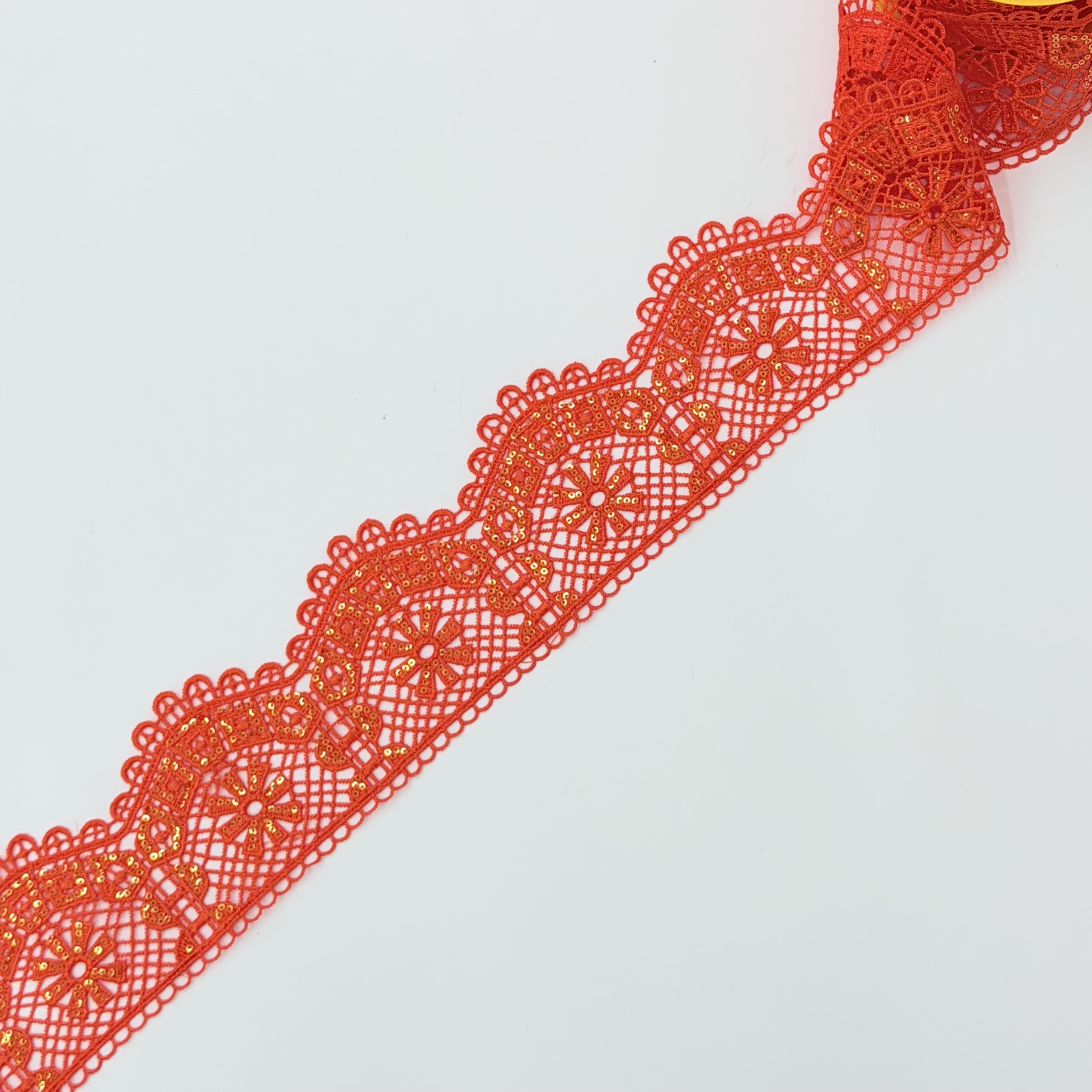 Embroidery lace trim
