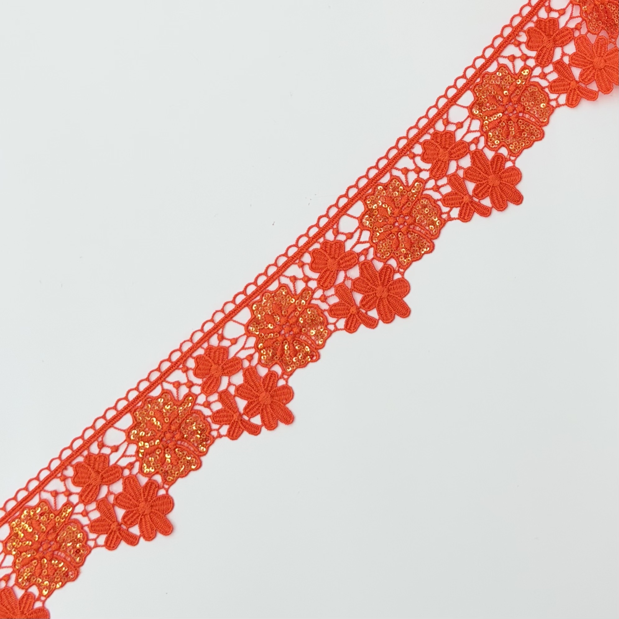 Embroidery lace trim