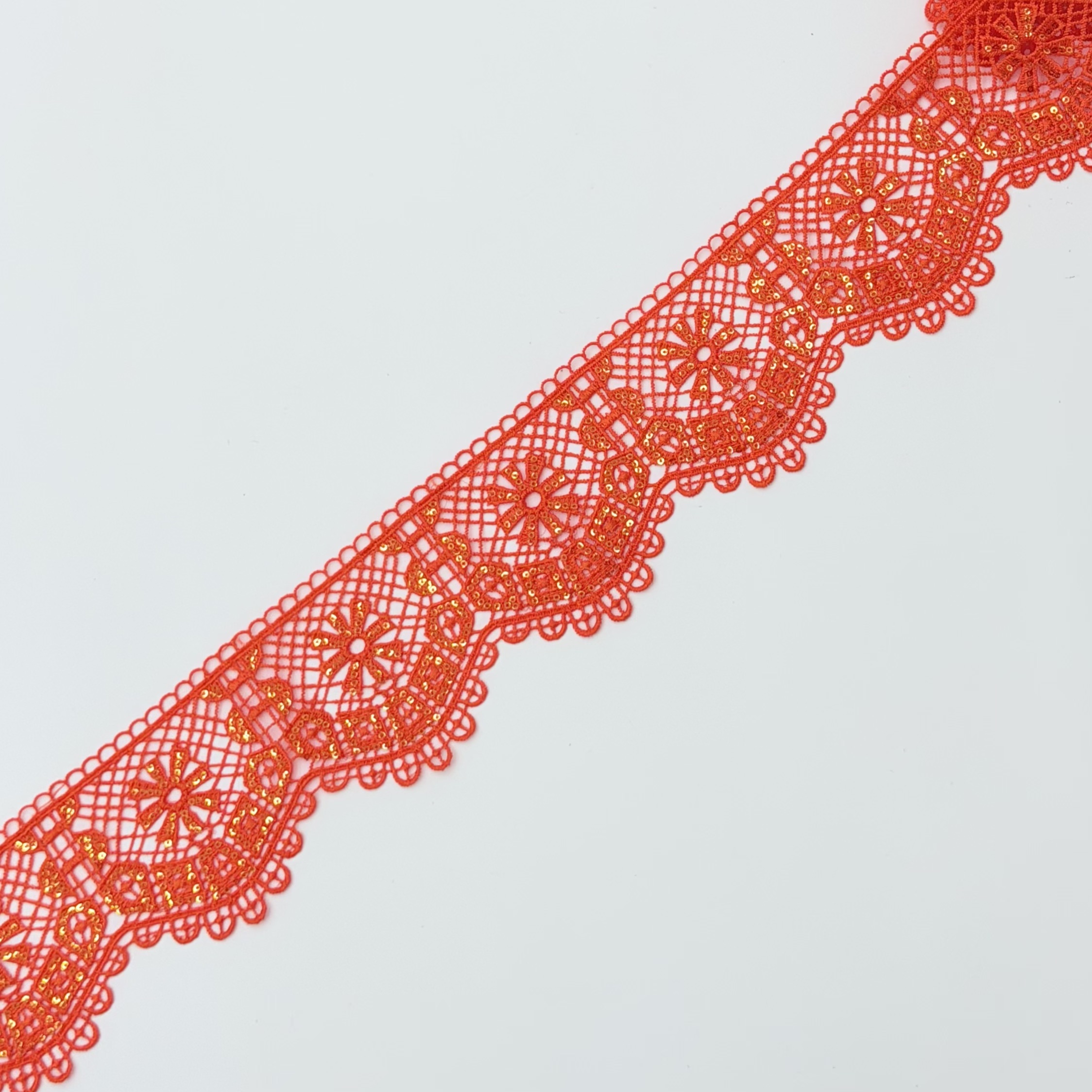Embroidery lace trim