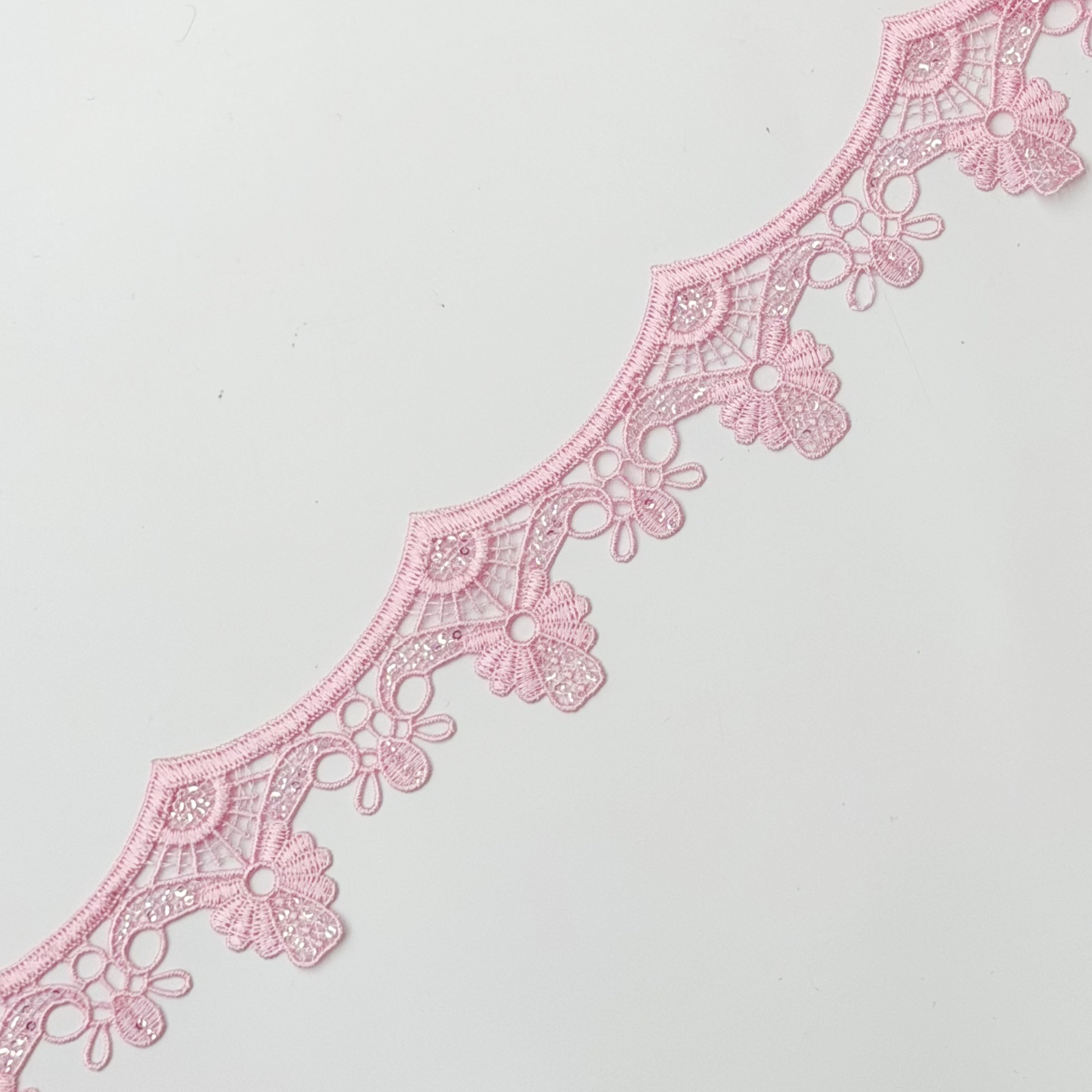 Embroidery lace trim