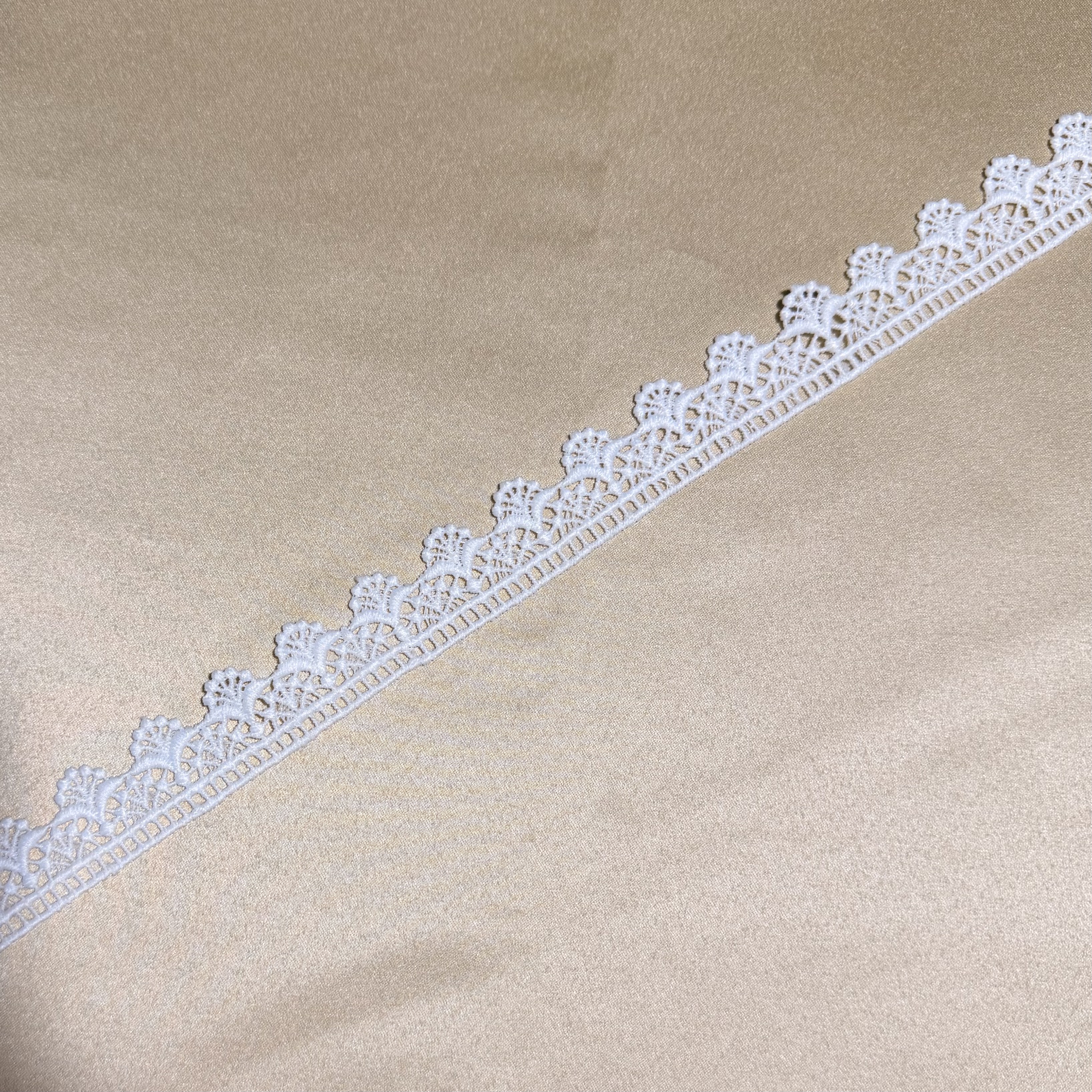 Floral Crown Lace Trim