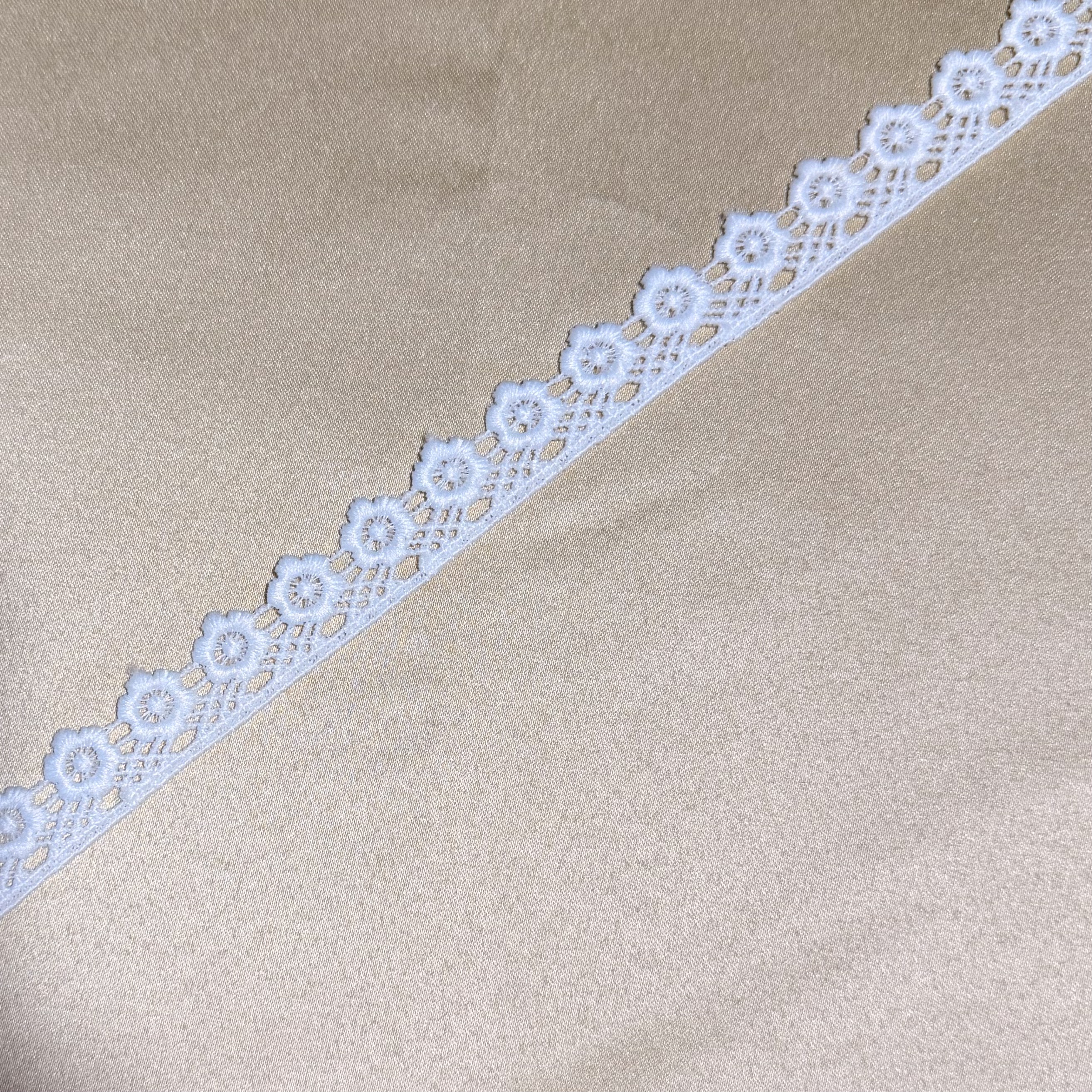 White Jasmine Lace Trim