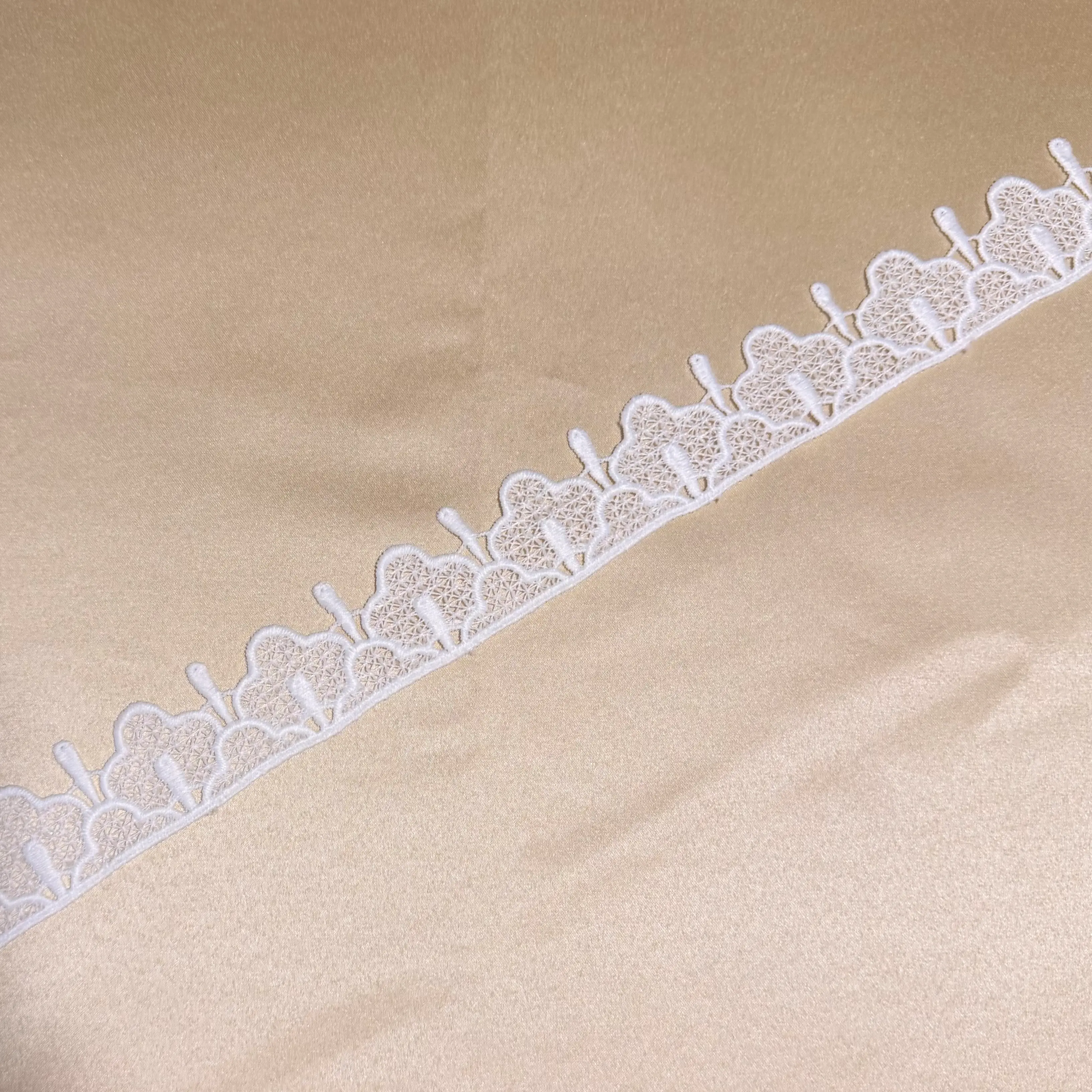 Cloudy Rainet Lace Trim