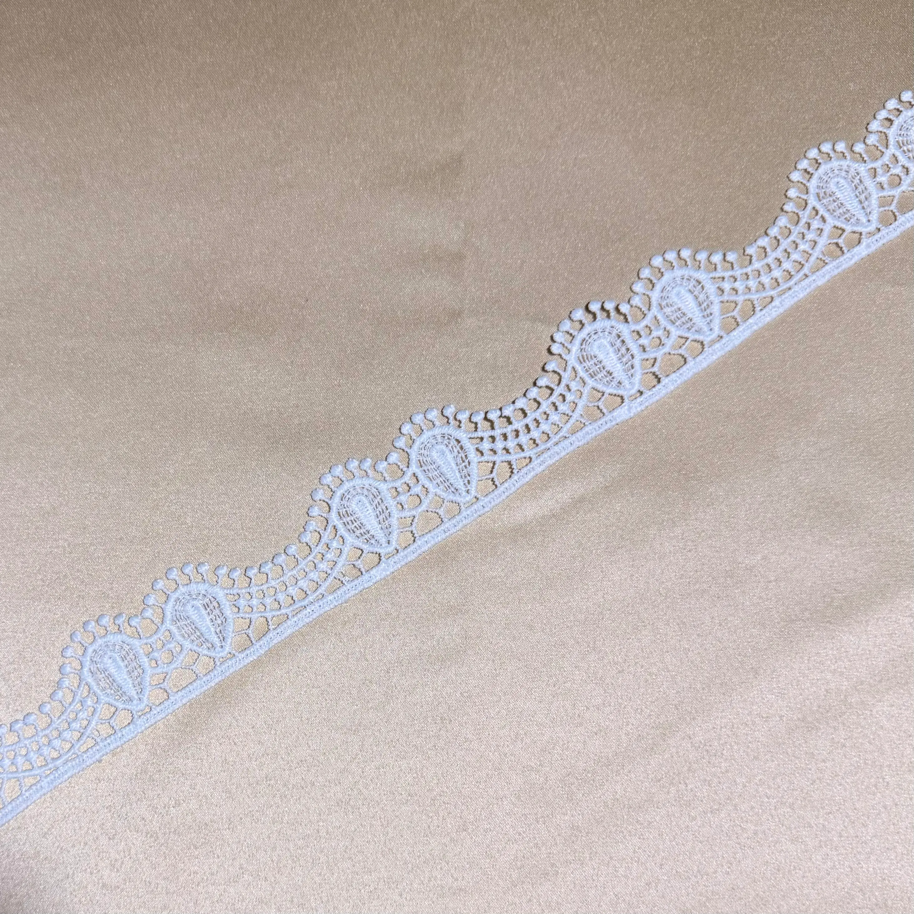 Netted DewDrop Lace Trim