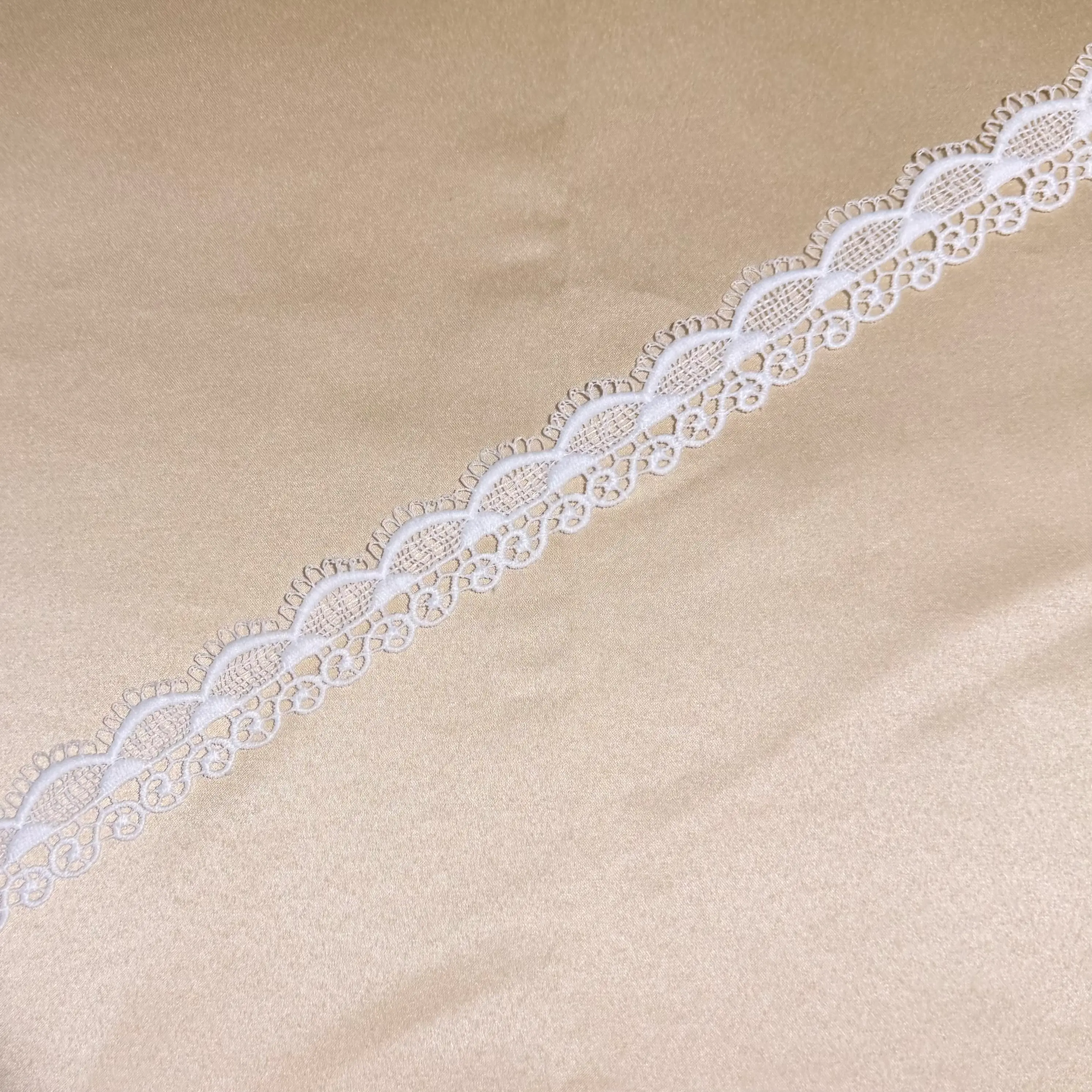 Seanail Loop Border Mesh Lace Trim