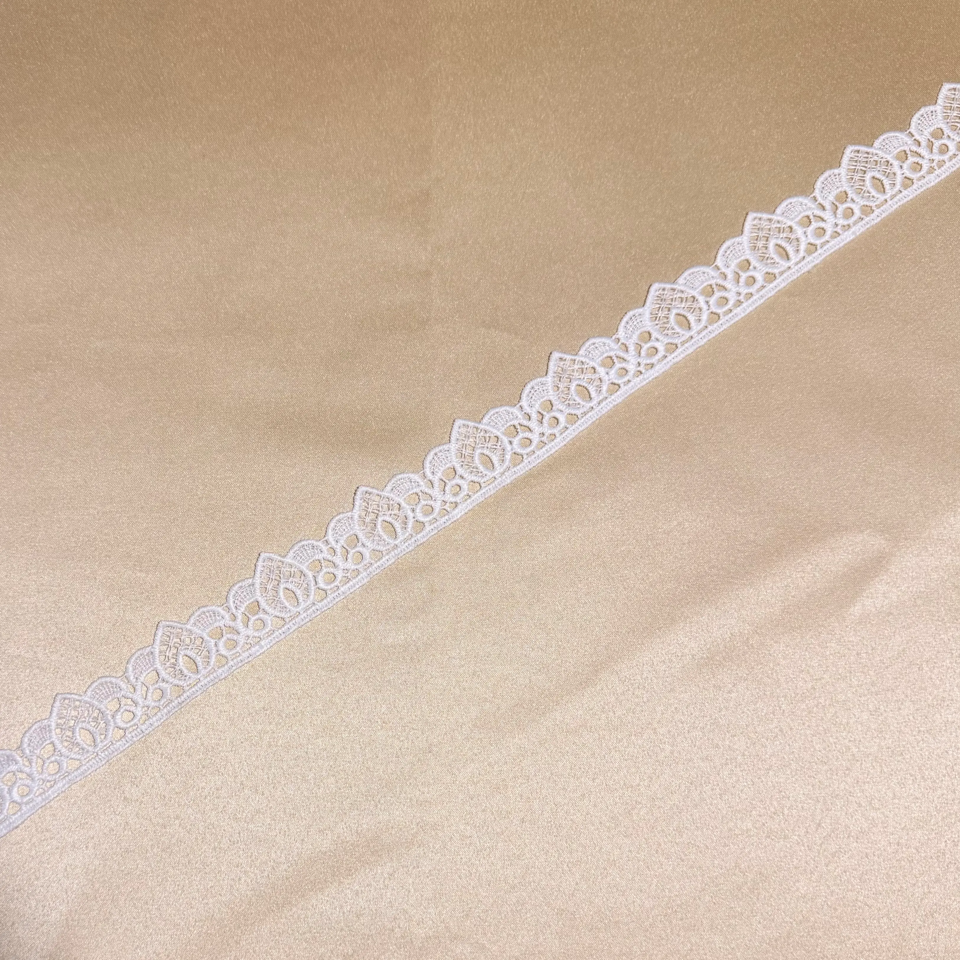 Water mesh drop Single border Lace Trim
