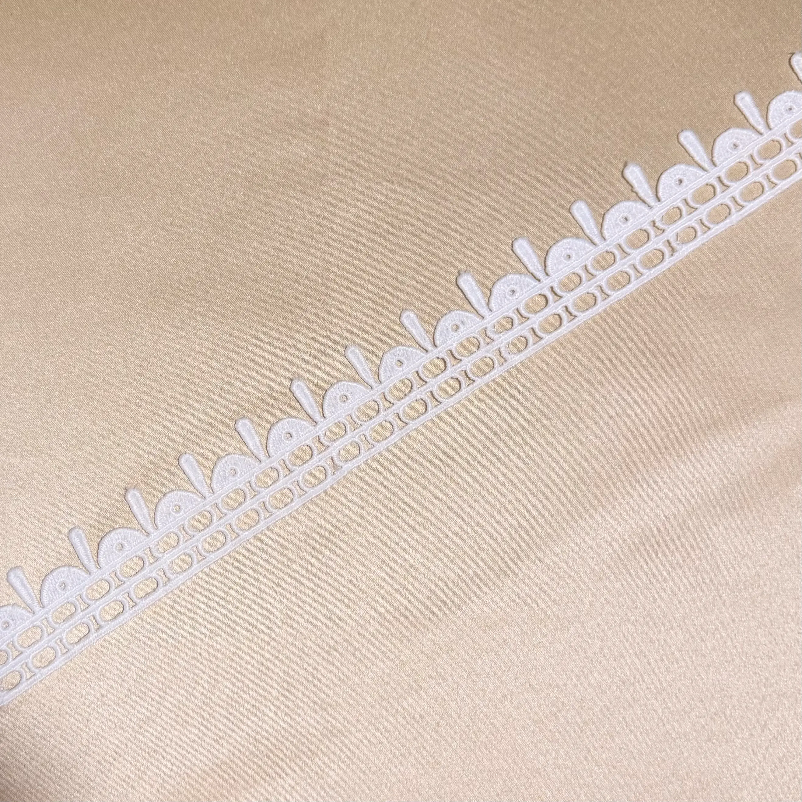 Round Dome Finial Lace Trim
