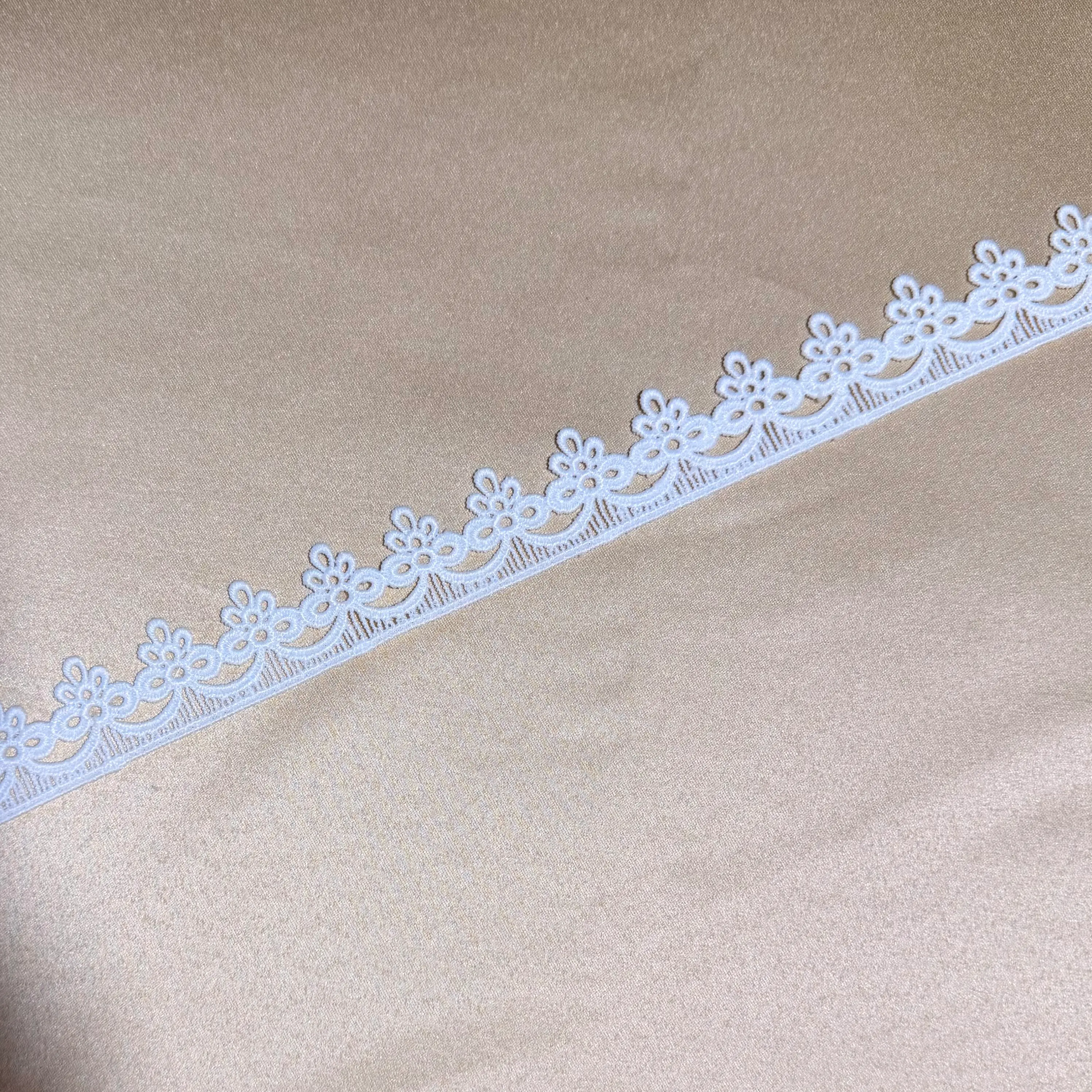 Vintage Floral Straight Border Lace