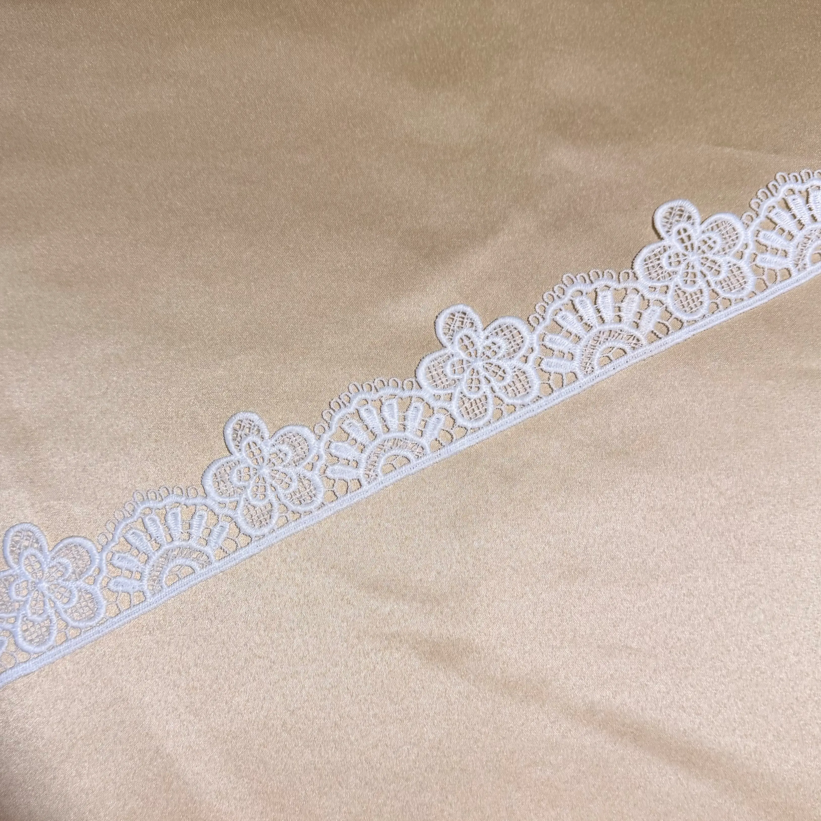 Sunflower and Floral Scallop single border