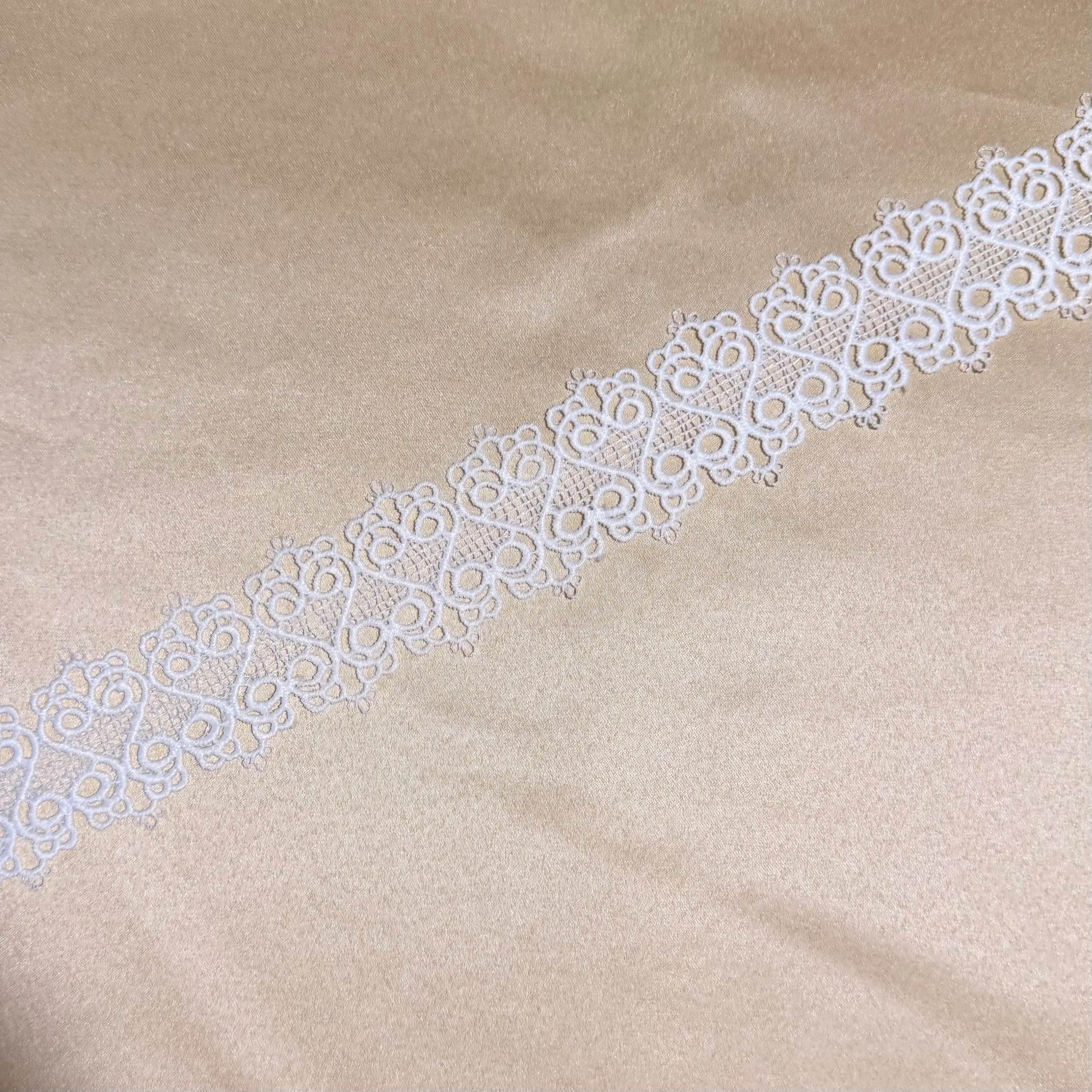 Sweet Hearty Mesh Double Border lace