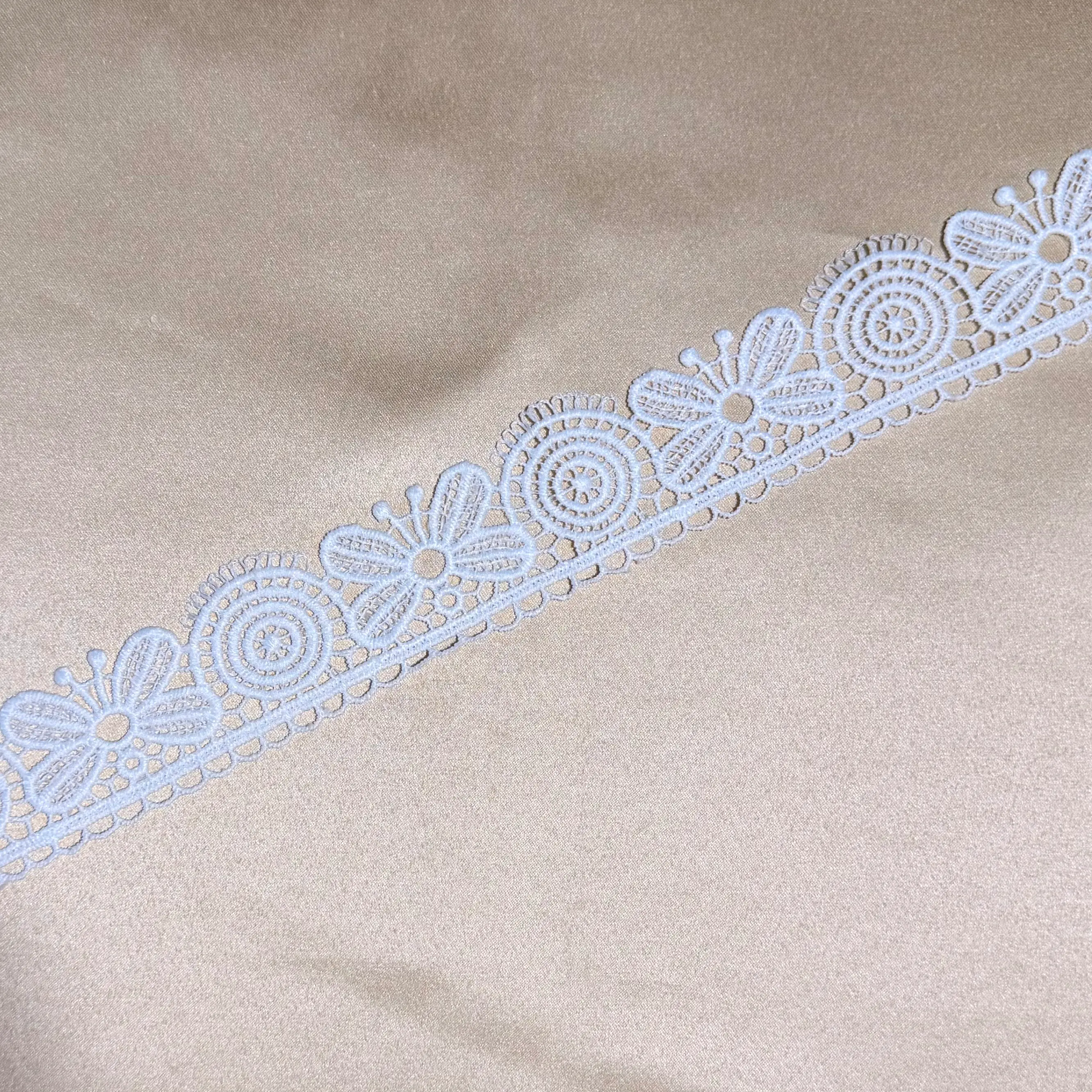 Mandala Butterfly Scalloped Border lace