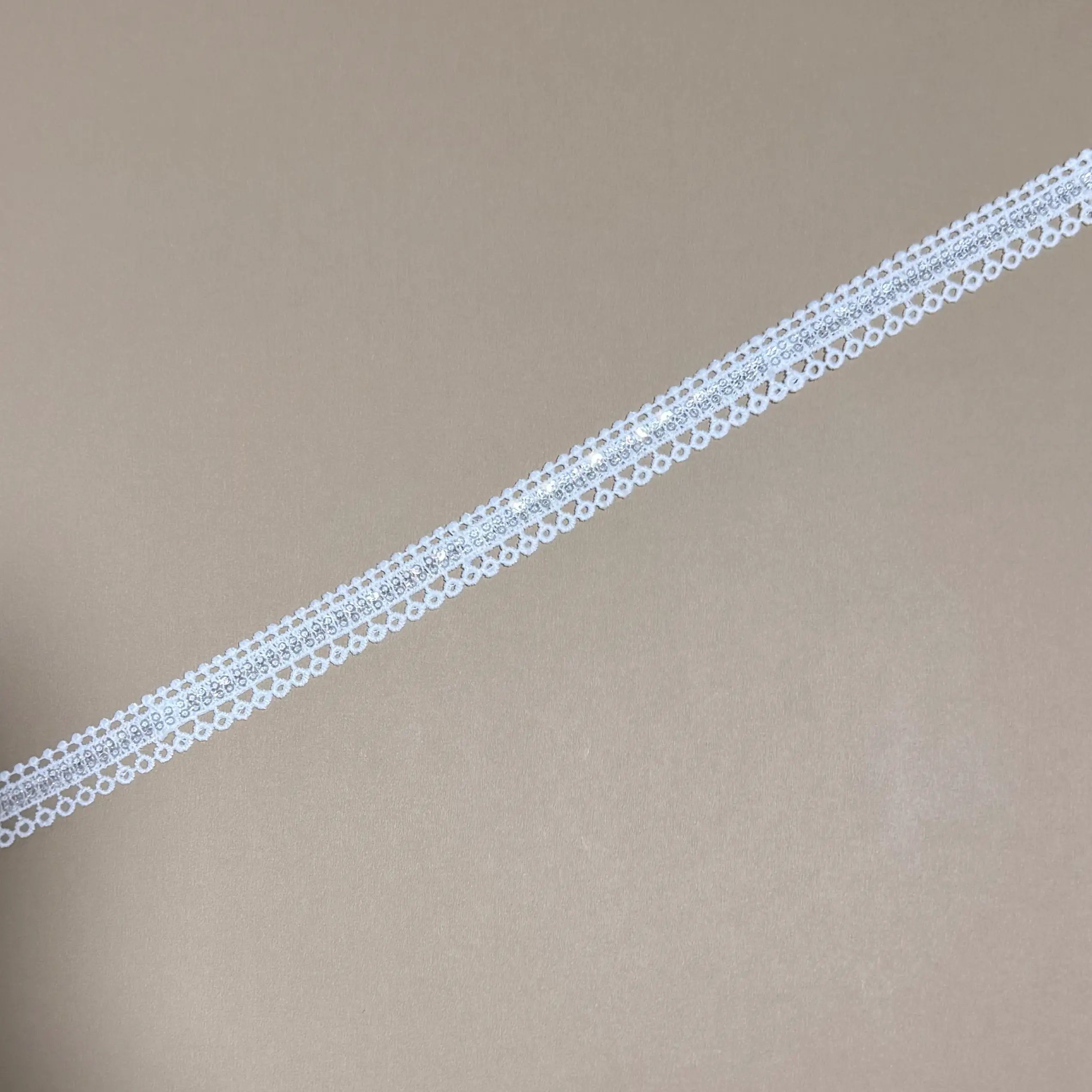Round Dot Border Lace Trim