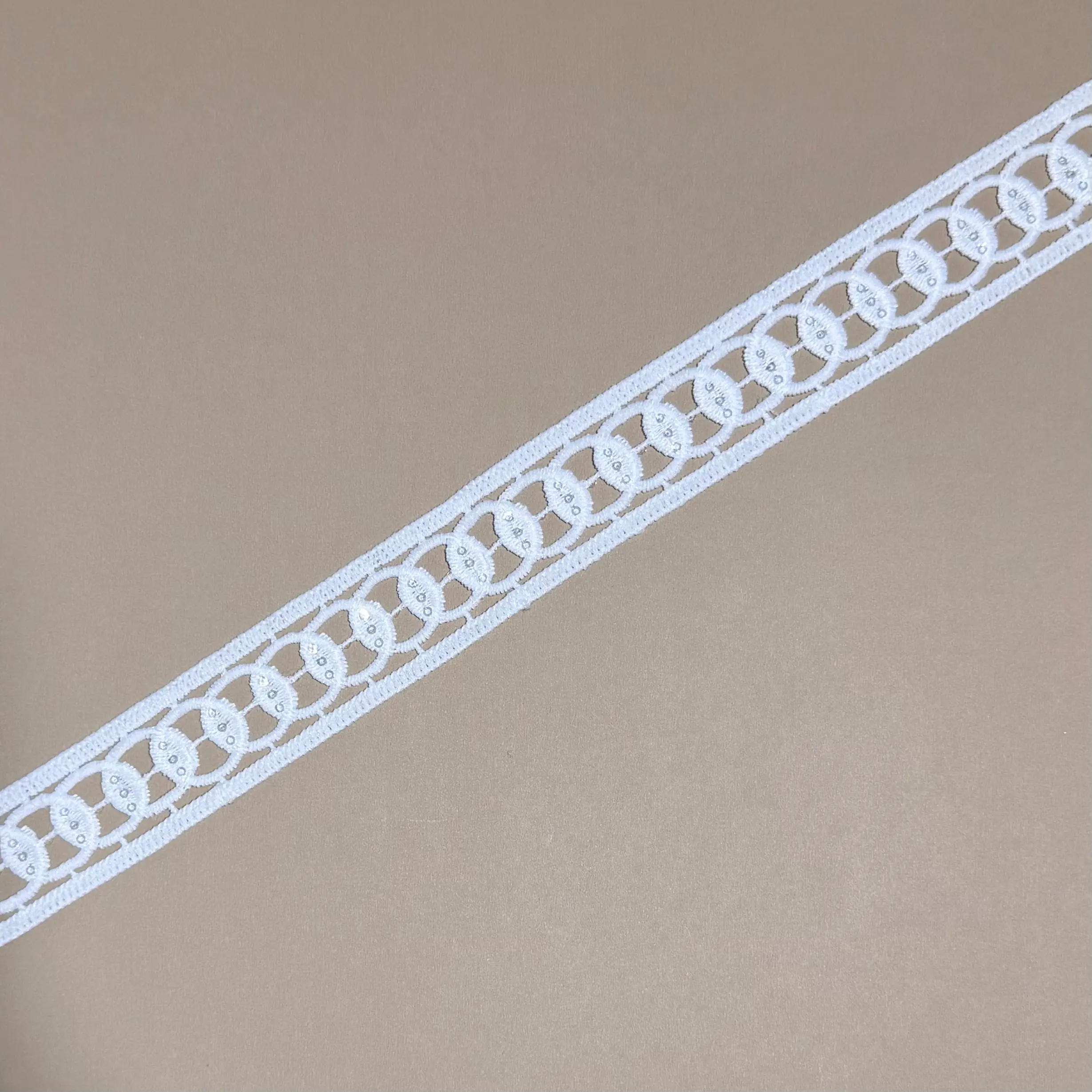 Double Border Ring loop Lace Trim