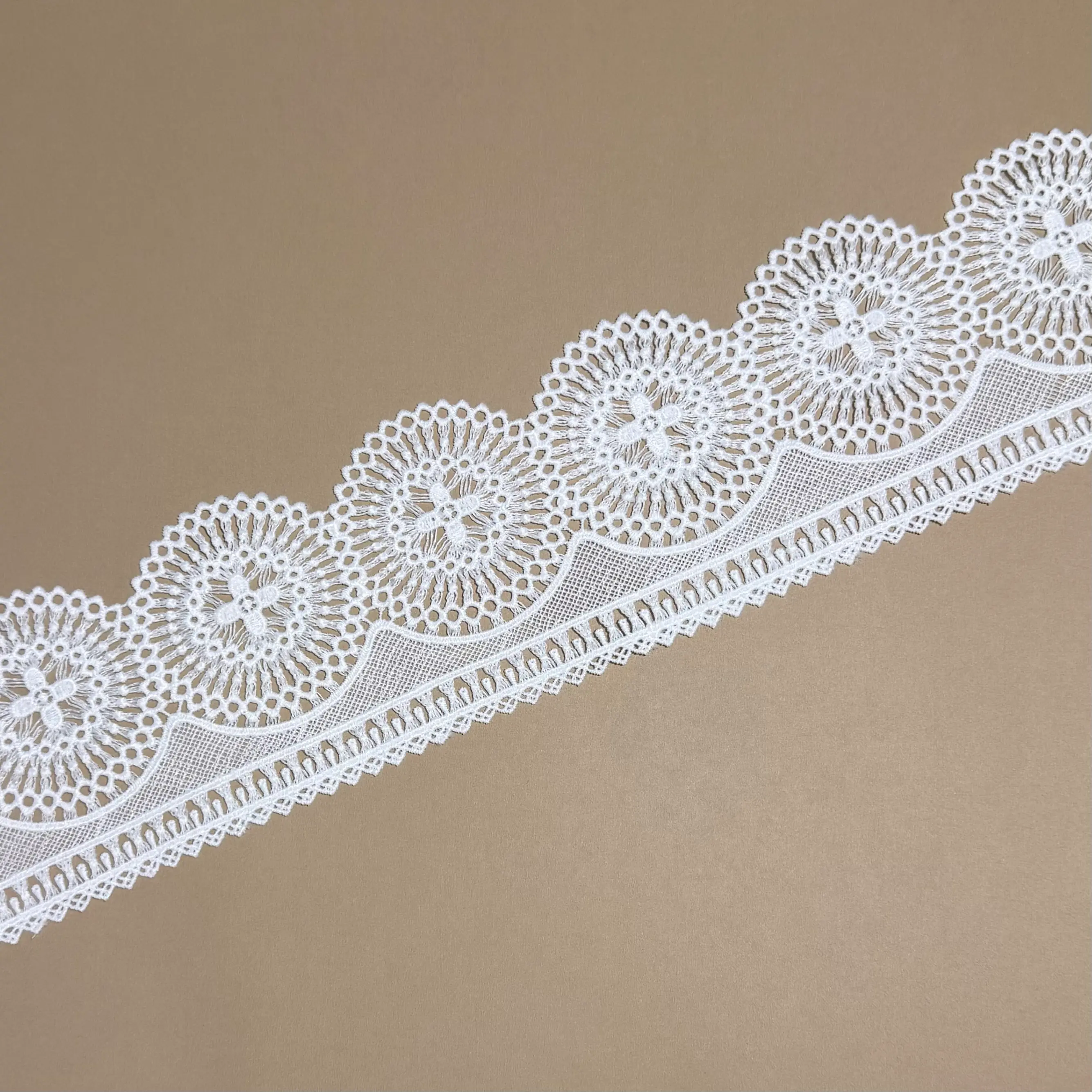 Mandala Wavy Mesh Droplet Triangle Single Border