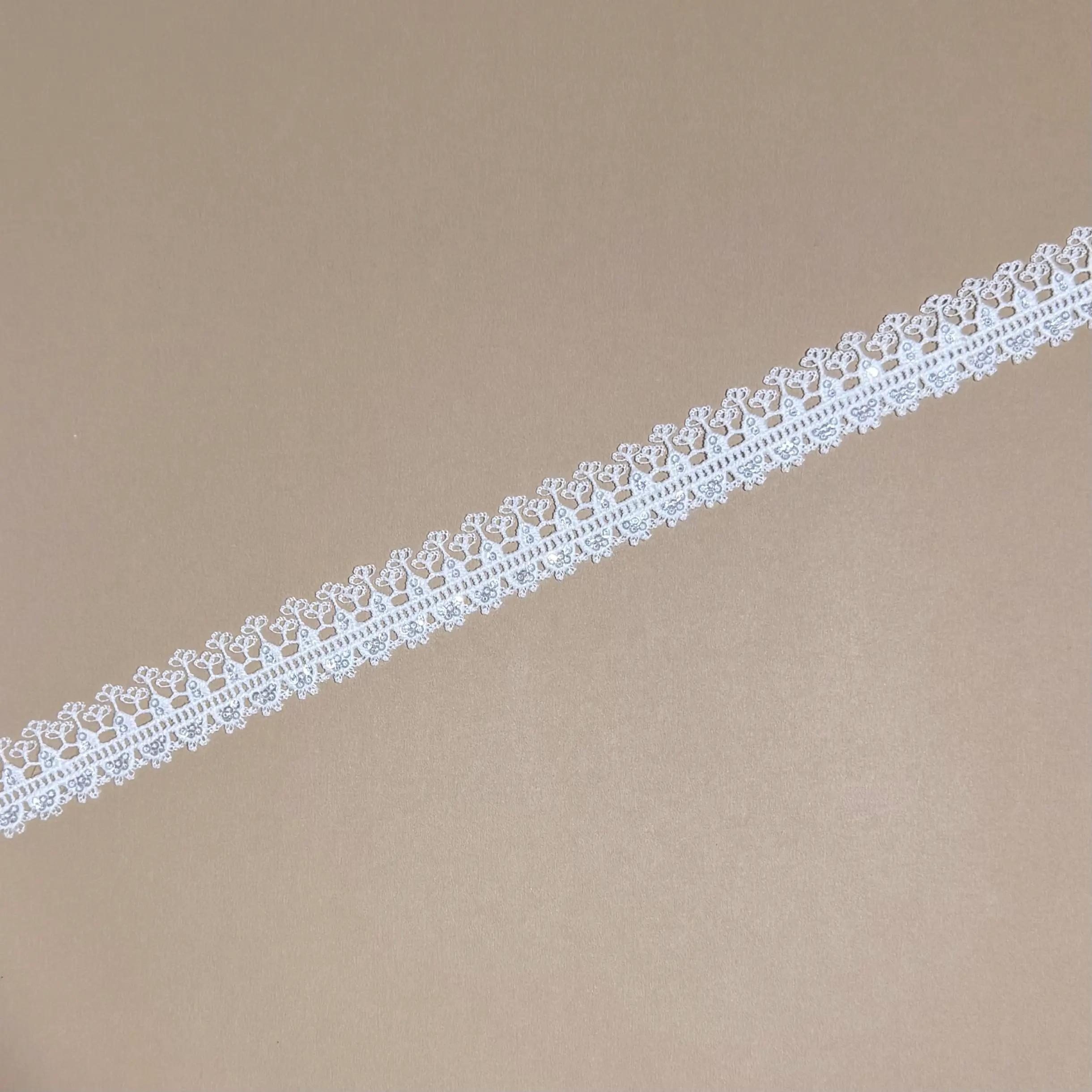 Double Side Loop DewDrop Edge Lace Trim