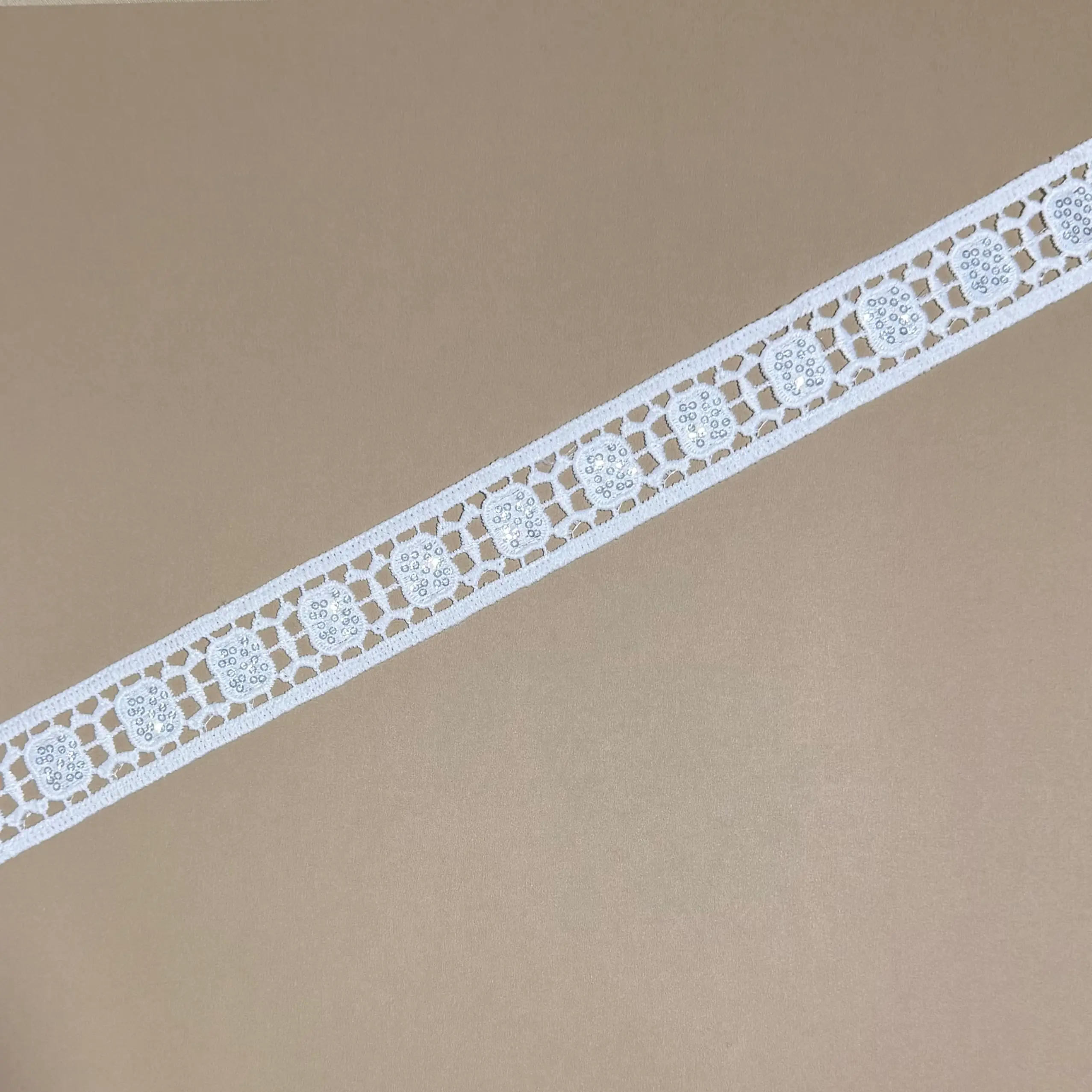 Double Border Mesh Lace Trim