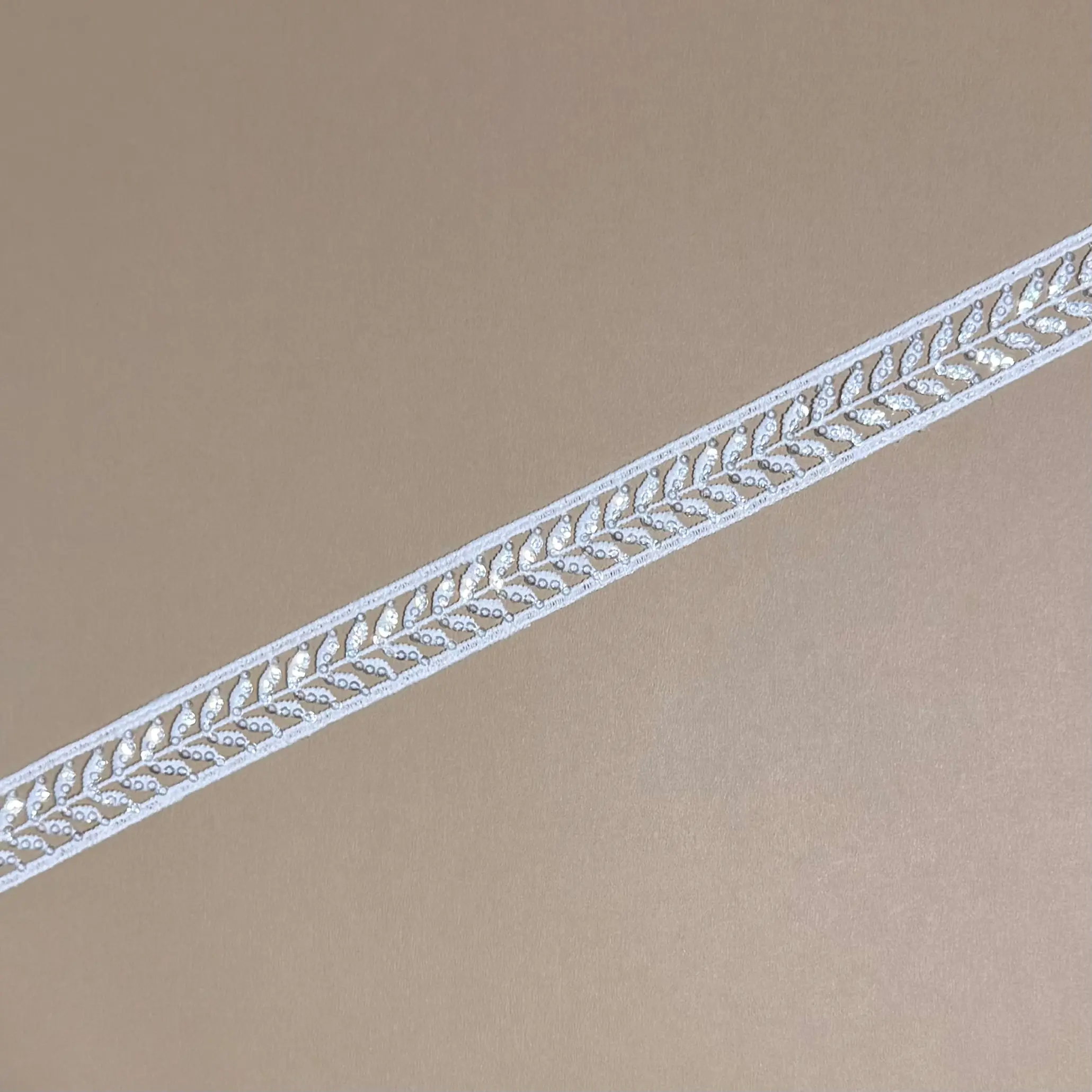 Wheat Leaf Hollow Lace Trim