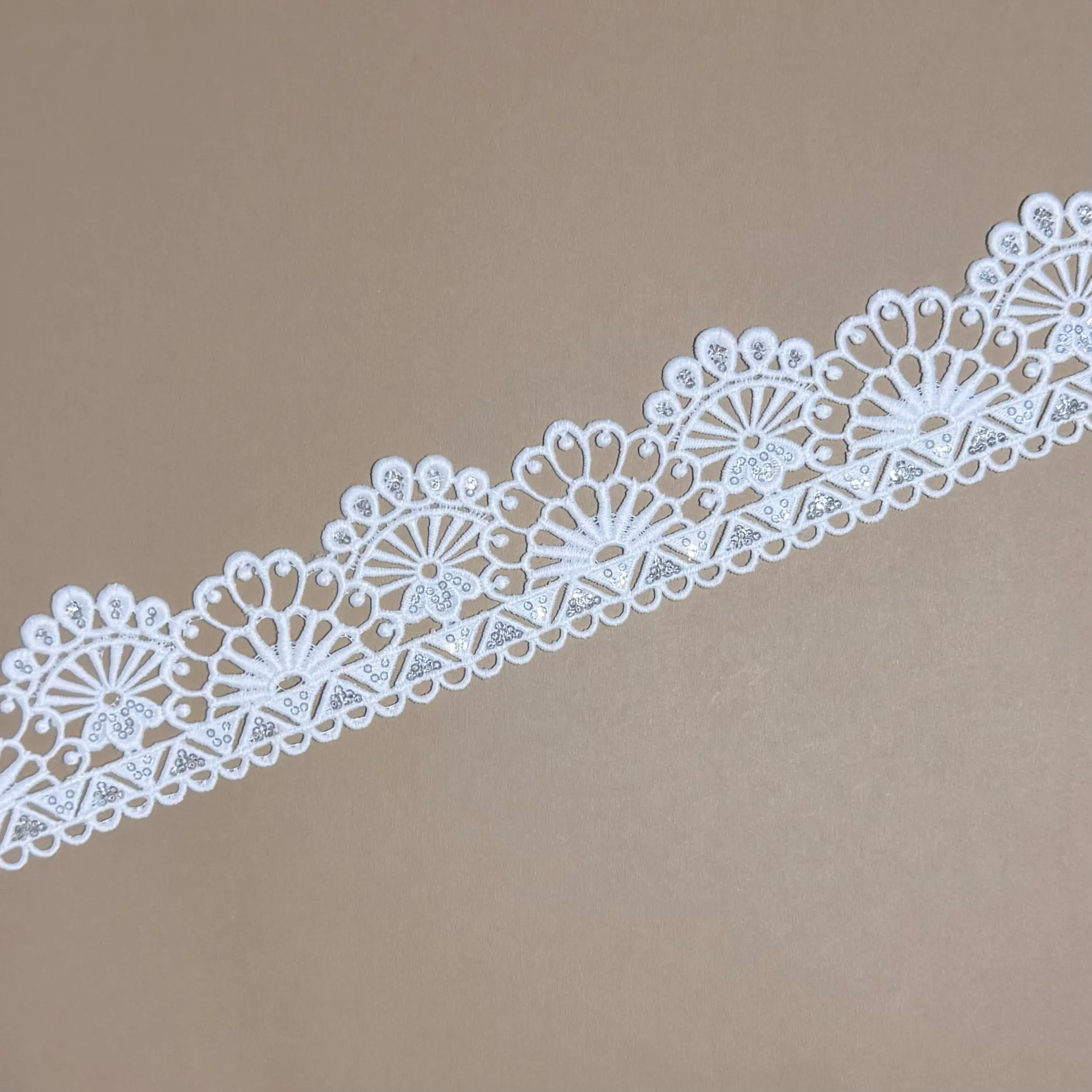 Fan Sunflower Hollow Lace Trim